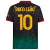 Camiseta de fútbol AC Milan Rafael Leao 10 4ª equipación 2024-25 Camiseta de fútbol AC Milan Rafael Leao 10 4ª equipación 2024-25